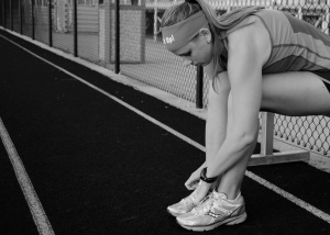 Lacing up for speedwork